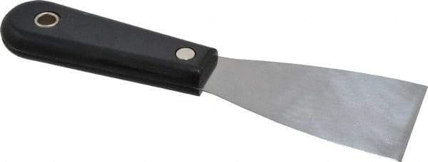 Stanley - 2" Wide Steel Putty Knife - Flexible, Nylon Handle, 7-1/2" OAL - Best Tool & Supply