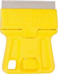 Stanley - 1-Edge Scraper - 1-1/2" Blade Width x 1-1/2" Blade Length, Plastic Handle - Best Tool & Supply