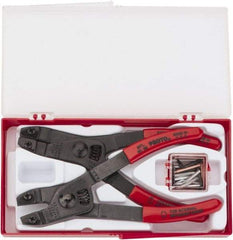 Proto - 2 Piece, Retaining Ring Pliers Set - 6-1/4" OAL - Best Tool & Supply