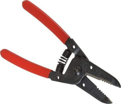 Proto - 30 to 22 AWG Capacity Wire Stripper - 6-1/16" OAL, Plastisol Handle - Best Tool & Supply