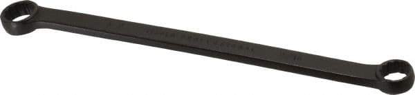 Proto - 9/16" x 5/8" 12 Point Offset Box Wrench - Double End, 9-7/16" OAL, Steel, Black Finish, 15° Offset - Best Tool & Supply