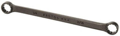 Proto - 11/16" x 3/4" 12 Point Offset Box Wrench - Double End, 11-1/4" OAL, Steel, Black Finish, 15° Offset - Best Tool & Supply