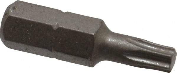 Irwin - 1/4" Drive T20 Torx Screwdriver Bit - 1" OAL, Insert Bit - Best Tool & Supply