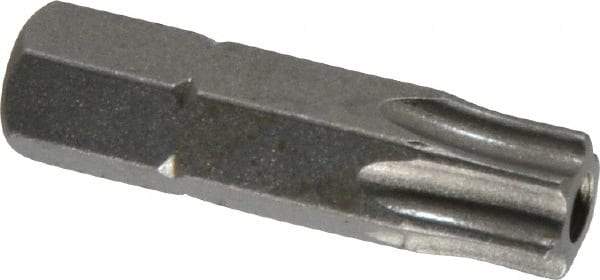 Irwin - 1/4" Drive T40 Torx Screwdriver Bit - 1" OAL, Tamper Resistant Bit - Best Tool & Supply