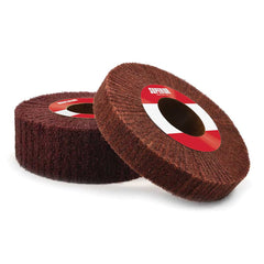 Superior Abrasives - Unmounted Flap Wheels; Abrasive Type: Non-Woven ; Outside Diameter (Inch): 8 ; Face Width (Inch): 1 ; Center Hole Size (Inch): 3 ; Abrasive Material: Aluminum Oxide ; Grade: Fine - Exact Industrial Supply