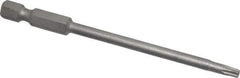 Irwin - T10 Torx Bit - 1/4" Hex Drive, 3-1/2" OAL - Best Tool & Supply