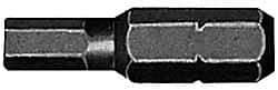 Irwin - 6mm Hex Screwdriver Bit - 5/16" Drive, 1-1/4" OAL - Best Tool & Supply