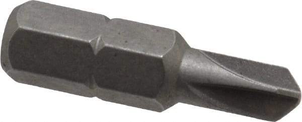 Irwin - 1/4" Drive, #3 Torq-Set Screwdriver Bit - 1" OAL - Best Tool & Supply