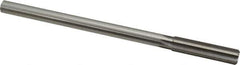 Made in USA - 1/2" High Speed Steel 6 Flute Chucking Reamer - Straight Flute, 0.4355" Straight Shank, 2" Flute Length, 8" OAL - Best Tool & Supply