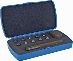 US Airtool - 1/16 to 3/16" Hand Flaring Kit - Adapto Kit for Semi-Tubular Rivets - Best Tool & Supply