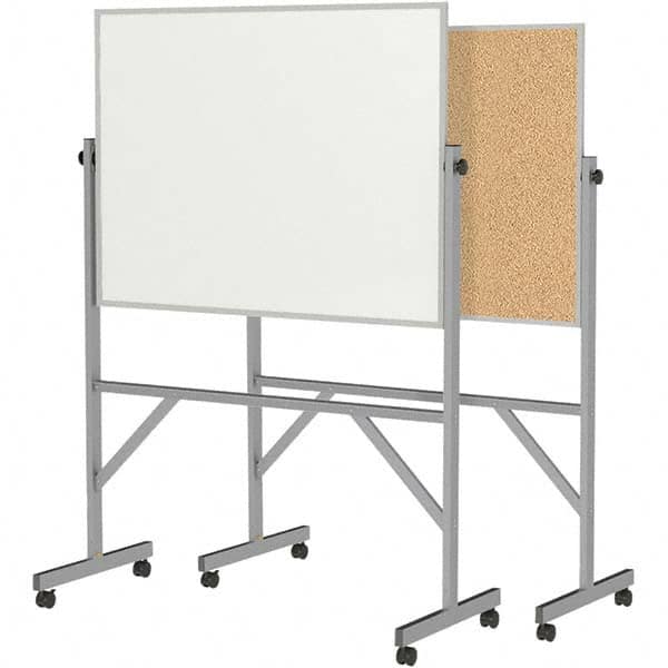 Ghent - Whiteboards & Magnetic Dry Erase Boards Type: Reversible Dry Erase/Corkboard Height (Inch): 78-1/4 - Best Tool & Supply