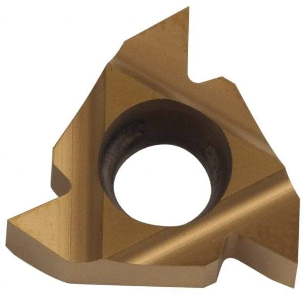 Hertel - 16ER External Right Hand 11 Whitworth Laydown Threading Insert - Grade HG330TR, TiAlN Coated Carbide - Best Tool & Supply