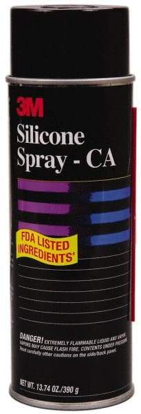 3M - 24 oz Aerosol Silicone Lubricant - Clear, 350°F Max - Best Tool & Supply