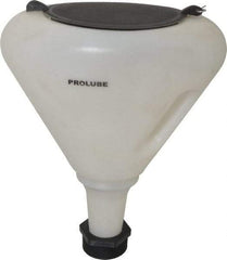 PRO-LUBE - 9-1/2" Diam, Spill Proof Funnel - Best Tool & Supply