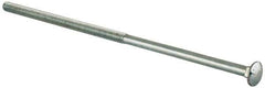 Value Collection - 3/8-16 UNC 11" Length Under Head, Standard Square Neck, Carriage Bolt - Grade 2 Steel, Zinc-Plated Finish - Best Tool & Supply