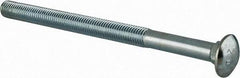 Value Collection - 5/8-11 UNC 9" Length Under Head, Standard Square Neck, Carriage Bolt - Grade 2 Steel, Zinc-Plated Finish - Best Tool & Supply