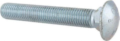 Value Collection - 3/4-10 UNC 5" Length Under Head, Standard Square Neck, Carriage Bolt - Grade 2 Steel, Zinc-Plated Finish - Best Tool & Supply