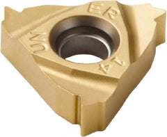 Seco - 16ER External Right Hand UN Laydown Threading Insert - Grade TTP2050, TiAlN/TiSiN Coated Carbide - Best Tool & Supply