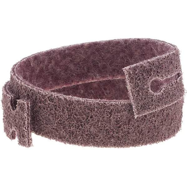 WALTER Surface Technologies - 1-3/16" Wide x 25" OAL, Aluminum Oxide Abrasive Belt - Aluminum Oxide, Medium, Nonwoven - Best Tool & Supply