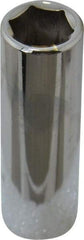 Proto - 3/8" Drive, Deep Hand Socket - 6 Points, 2-3/4" OAL, Chrome Finish - Best Tool & Supply