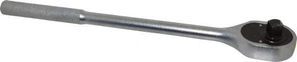 Proto - 3/4" Drive Pear Head Standard Ratchet - Chrome Finish, 20" OAL, 24 Gear Teeth, Standard Head - Best Tool & Supply