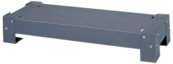 Durham - 12.3" Wide x 5.8" High, Gray Bin Holder - Use with Cabinets 002, 005, 007, 013, 014, 030, 031, 034 - Best Tool & Supply