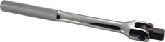 Proto - 1/2" Drive Flex Socket Handle - 10-7/8" OAL, Chrome Finish - Best Tool & Supply