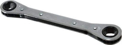 Proto - 1/2" x 9/16" 6 Point Ratcheting Box Wrench - Double End, 6-3/4" OAL, Steel - Best Tool & Supply