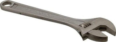 Proto - 1-1/8" Jaw Capacity, 8" Standard Adjustable Wrench - Steel, Chrome Finish - Best Tool & Supply