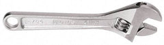 Proto - 2-1/16" Jaw Capacity, 18" Standard Adjustable Wrench - Steel, Chrome Finish - Best Tool & Supply