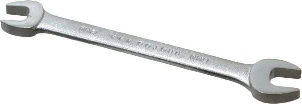 Proto - 12mm x 13mm Standard Open End Wrench - 6-3/8" OAL, Double End, Satin Finish, 15° Head Angle - Best Tool & Supply