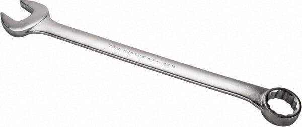 Proto - 2-3/16" 12 Point Offset Combination Wrench - 15° Offset Angle, 29-1/2" OAL, Steel, Satin Finish - Best Tool & Supply