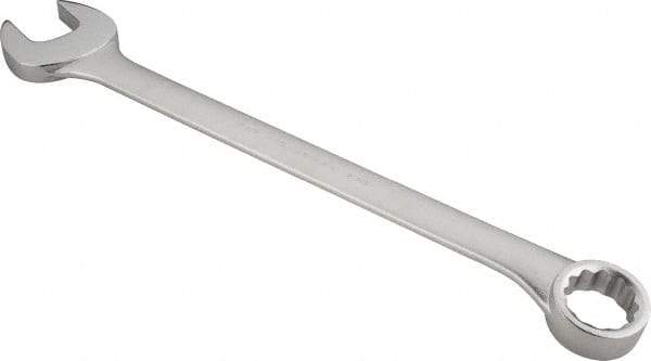 Proto - 2-3/8" 12 Point Offset Combination Wrench - 15° Offset Angle, 31-1/2" OAL, Steel, Satin Finish - Best Tool & Supply