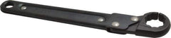 Proto - 3/4", Black Finish, Ratcheting Flare Nut Wrench - 12 Points, 7-1/4" OAL, Steel, Single End Head - Best Tool & Supply