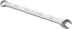 Proto - 9mm 12 Point Offset Combination Wrench - 15° Offset Angle, 5-21/32" OAL, Steel, Satin Finish - Best Tool & Supply