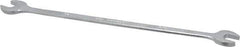 Proto - 7/16" x 1/2" Standard Extra Thin Open End Wrench - 10" OAL, Double End, Satin Finish, 15° Head Angle - Best Tool & Supply