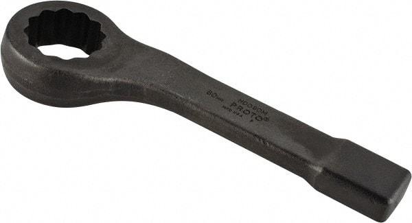 Proto - 60mm 12 Point Striking Box Wrench - Single End, 14-1/2" OAL, Steel - Best Tool & Supply