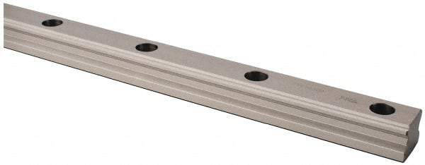 THK - 1,000mm OAL x 28mm Overall Width x 23mm Overall Height 4 Way SHS Rail - 80mm Between Holes, 9 x 14 x 12mm Hole Size - Best Tool & Supply