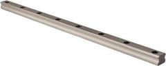 THK - 600mm OAL x 28mm Overall Width x 23mm Overall Height 4 Way SHS Rail - 80mm Between Holes, 9 x 14 x 12mm Hole Size - Best Tool & Supply