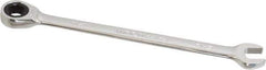 Paramount - 5/16" 12 Point Ratcheting Combination Wrench - 5-43/64" OAL, Chrome Vanadium Steel, Polished Finish - Best Tool & Supply