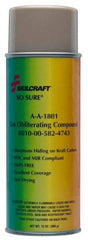 Ability One - Tan, Enamel Spray Paint - 8 to 10 Sq Ft per Can, 11 oz Container - Best Tool & Supply