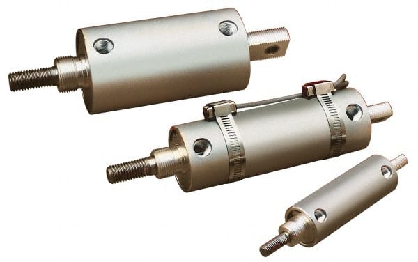 Schrader Bellows - 2-1/4" Bore x 2" Stroke TT Series Air Cylinder - Best Tool & Supply