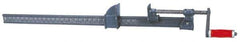 Wilton - 60" Capacity, 1-13/16" Throat Depth Bar Clamp - 6,000 Lb Clamping Pressure, 64" OAL - Best Tool & Supply