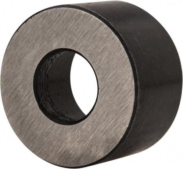 Gibraltar - 3/8" OAL, 5/8" OD, Heat Treated Steel, Counterbored Rest Button - Black Oxide Coating - Best Tool & Supply