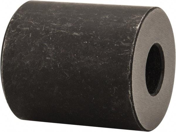 Gibraltar - 1" OAL, 7/8" OD, Heat Treated Steel, Counterbored Rest Button - Black Oxide Coating - Best Tool & Supply