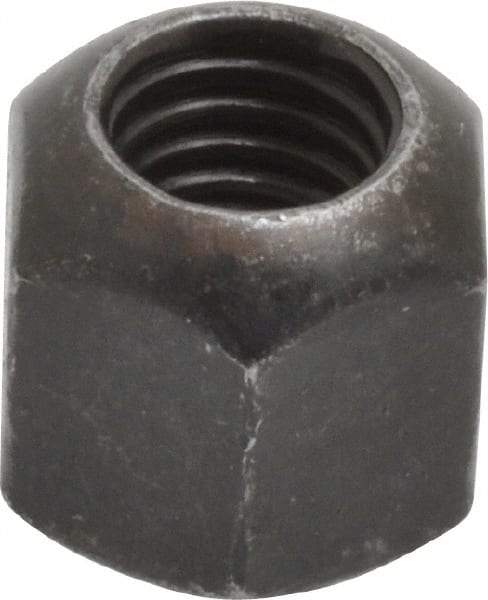 Gibraltar - M8, Steel, Black Phosphate Coated, Right Hand Spherical Fixture Nut - 13mm Wide Across Flats, 12mm High, 11mm Radius - Best Tool & Supply