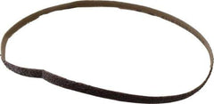 Tru-Maxx - 1/4" Wide x 18" OAL, 40 Grit, Aluminum Oxide Abrasive Belt - Aluminum Oxide, Coarse, Coated - Best Tool & Supply