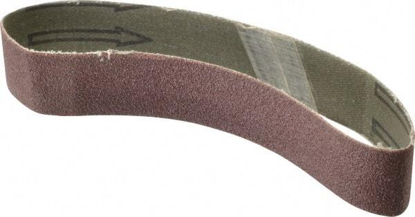 Tru-Maxx - 1" Wide x 12" OAL, 120 Grit, Aluminum Oxide Abrasive Belt - Aluminum Oxide, Fine, Coated - Best Tool & Supply