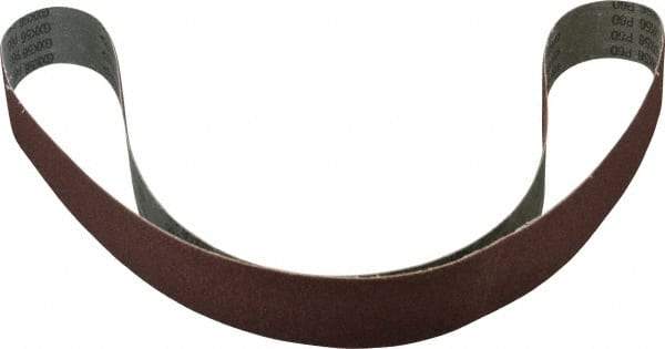 Tru-Maxx - 2" Wide x 72" OAL, 60 Grit, Aluminum Oxide Abrasive Belt - Aluminum Oxide, Medium, Coated - Best Tool & Supply