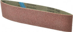 Tru-Maxx - 3" Wide x 24" OAL, 40 Grit, Aluminum Oxide Abrasive Belt - Aluminum Oxide, Coarse, Coated - Best Tool & Supply